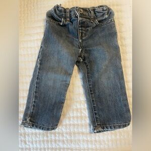 The Children's Place Distressed Relaxed Fit Blue Jeans